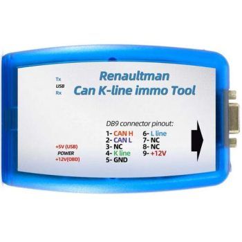 Renaultman IMMO Tool v4.10 for CAN and K-line