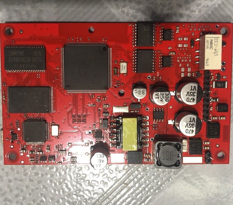 Volvo Dice Interface with M32C MCU
